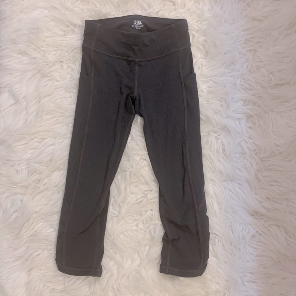 Athleta Girl Spring Forward Capri in dark purple
